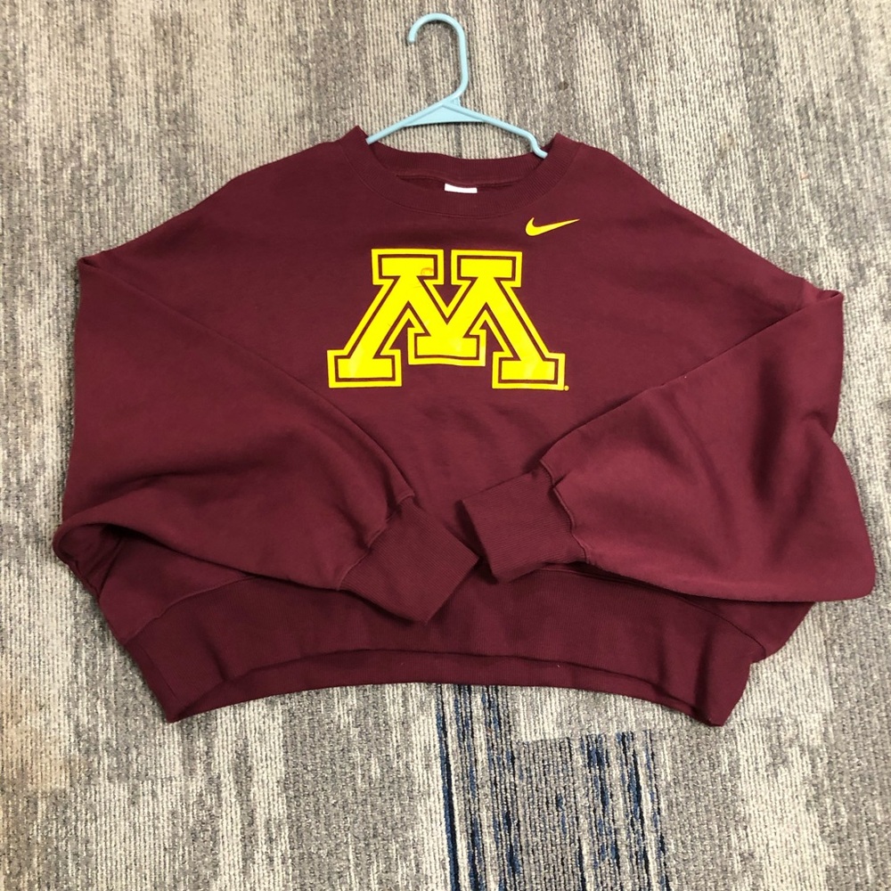 Maroon Sweatshirt with Minnesota Logo